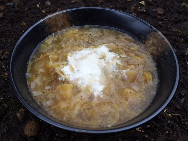 Two Cabbage Celery Soup