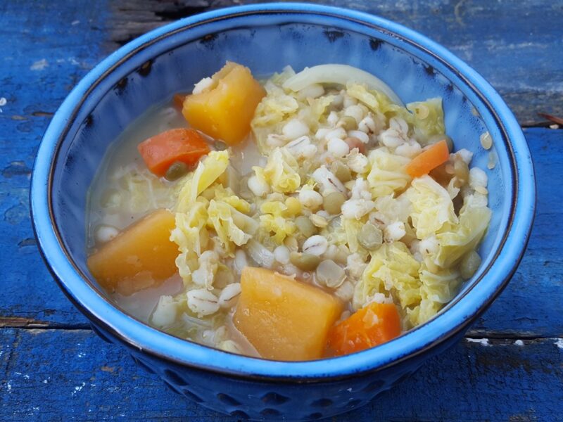 Vegan scotch broth