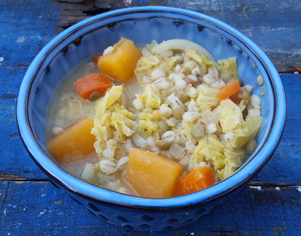 Vegan scotch broth