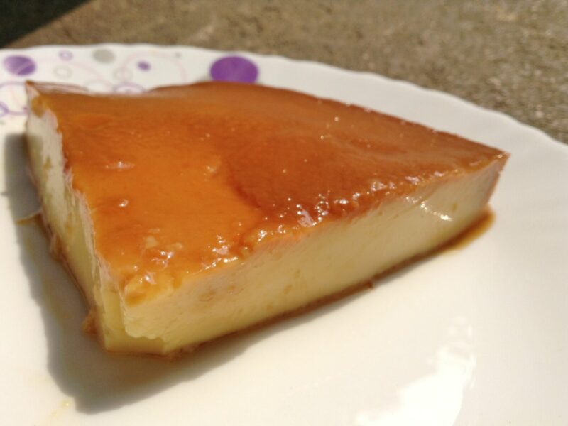 Caramel pudding