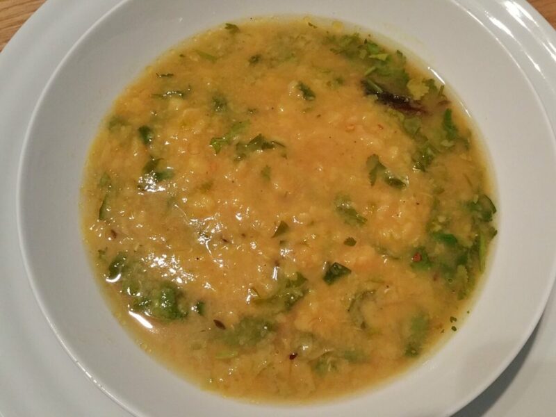 Lentil and Coriander Curry