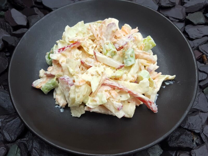 Healthy crunchy slaw