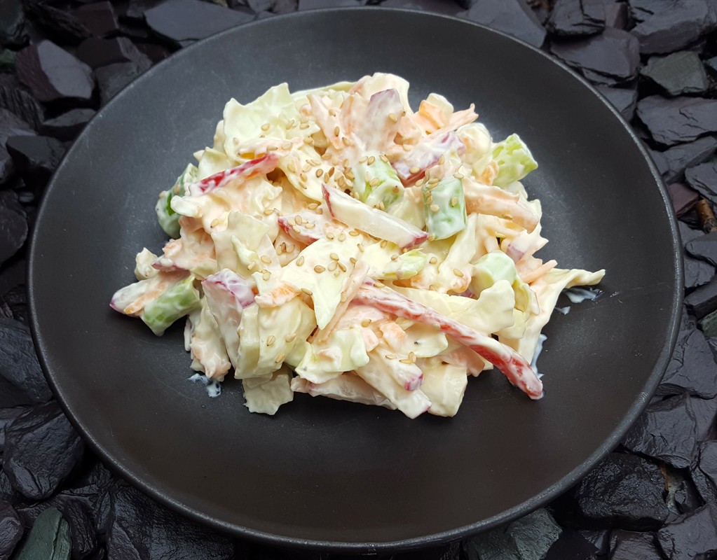 Healthy crunchy slaw