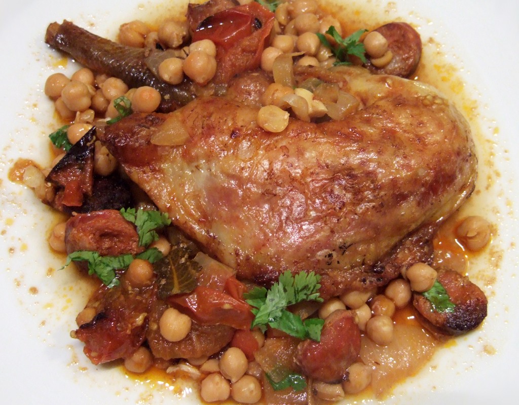 Spanish-style guinea fowl