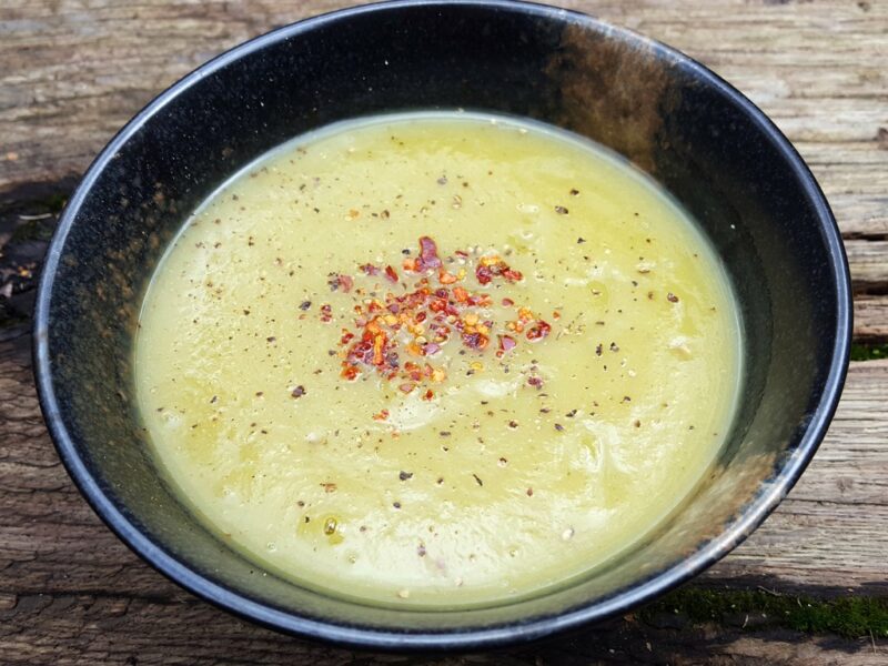 Sprout and Celeriac Soup