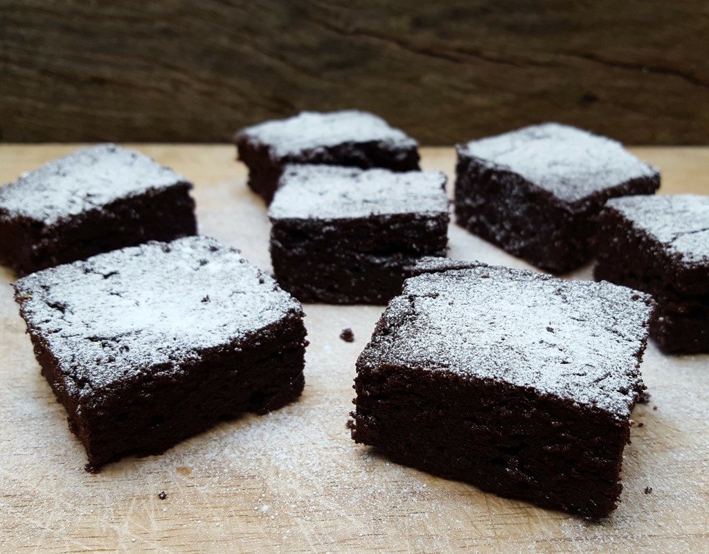 Guinness and orange brownies