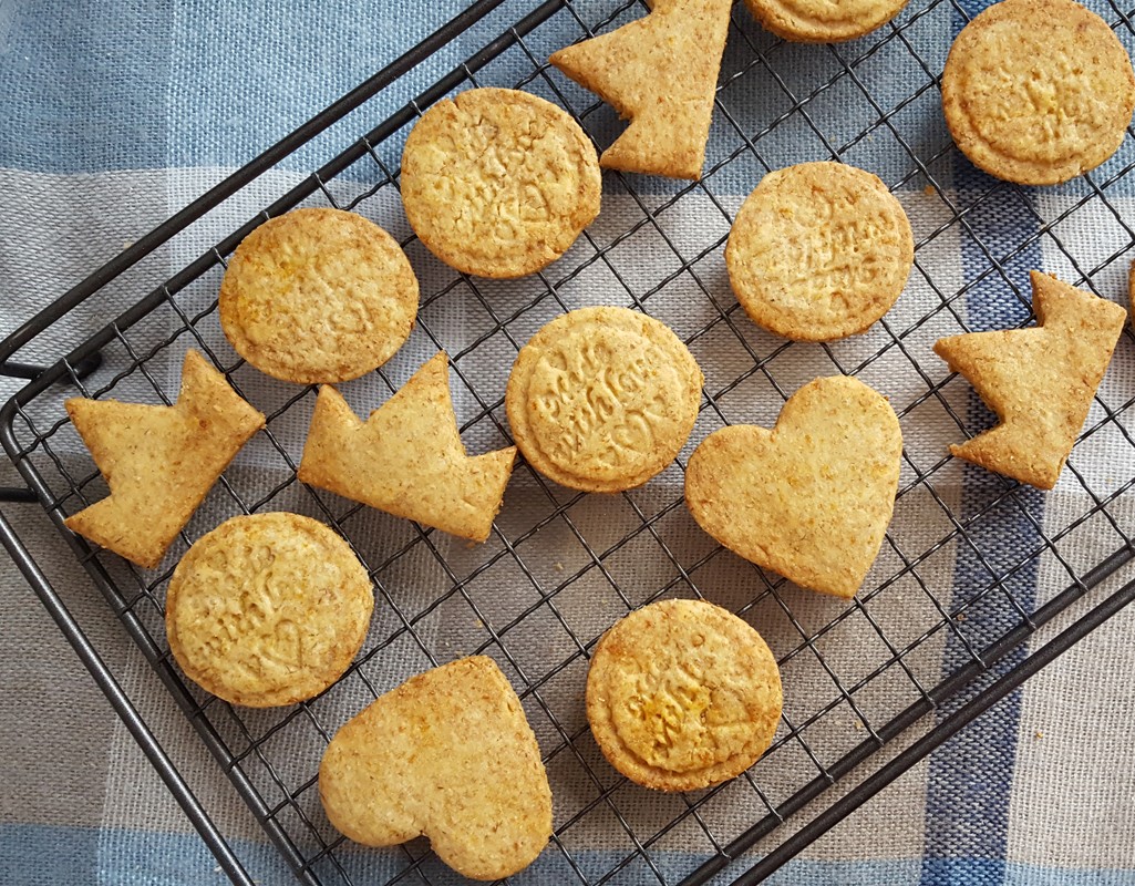 Orange shortbread