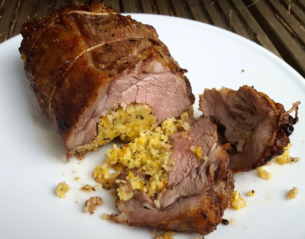 Stuffed Shoulder of Lamb