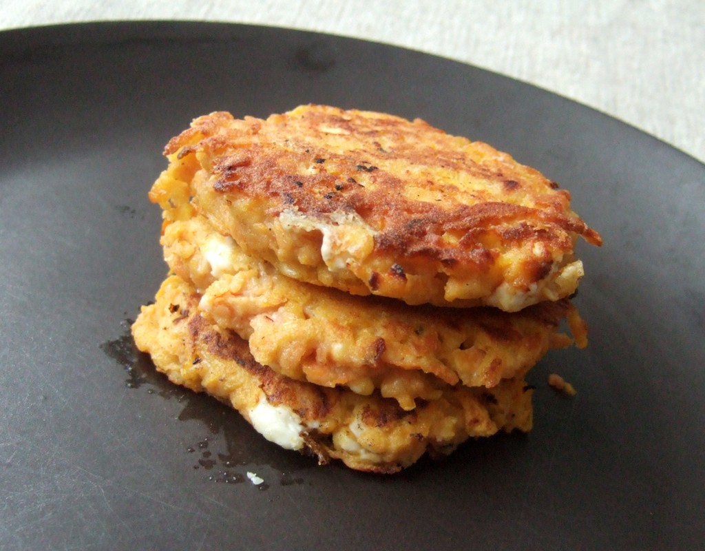 Sweet potato fritters