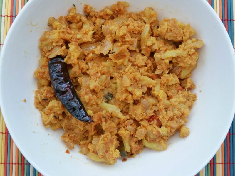 Cauliflower Pepper Masala