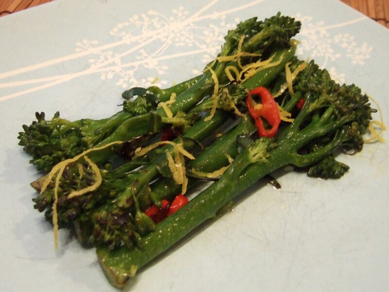 Zesty tenderstem broccoli