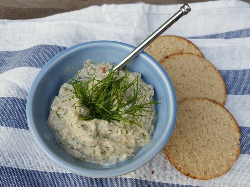 Zingy mackerel pate