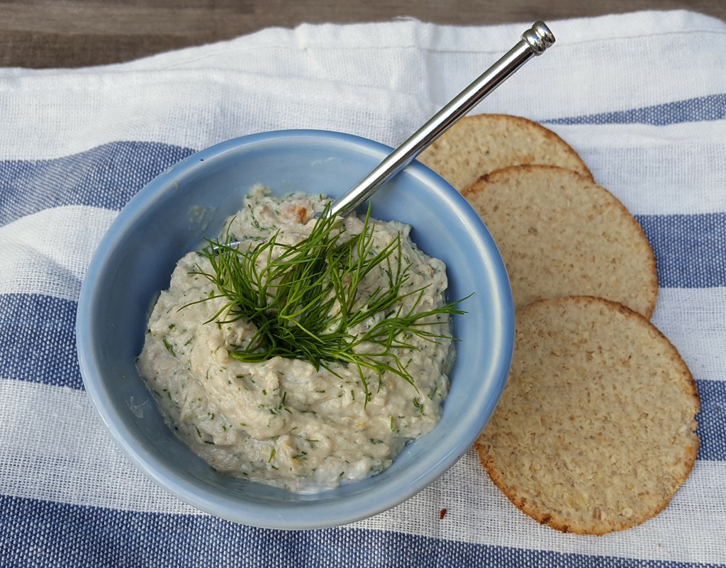 Zingy mackerel pate