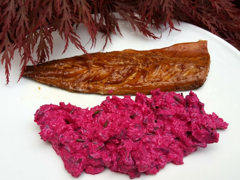 Raw beetroot and horseradish sauce