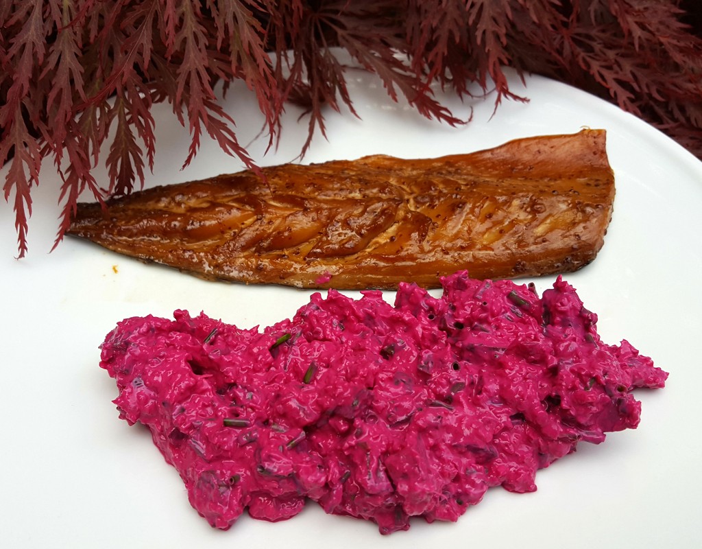 Raw beetroot and horseradish sauce