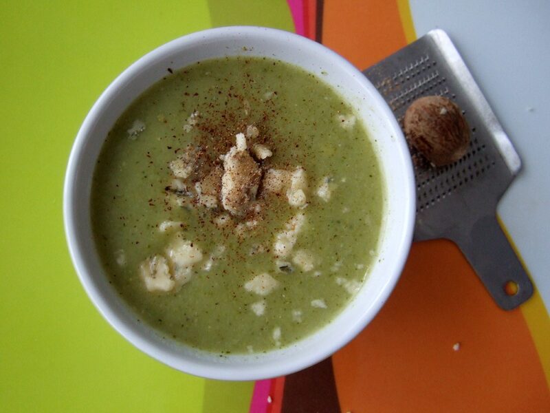 Broccoli and Stilton soup