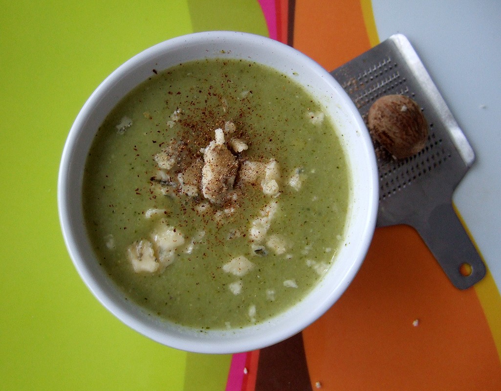 Broccoli and Stilton soup