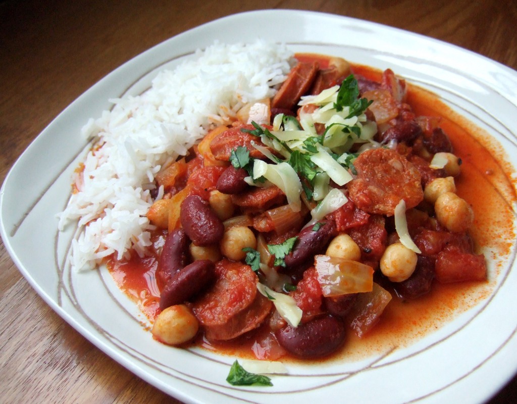 Cajun Chorizo chilli