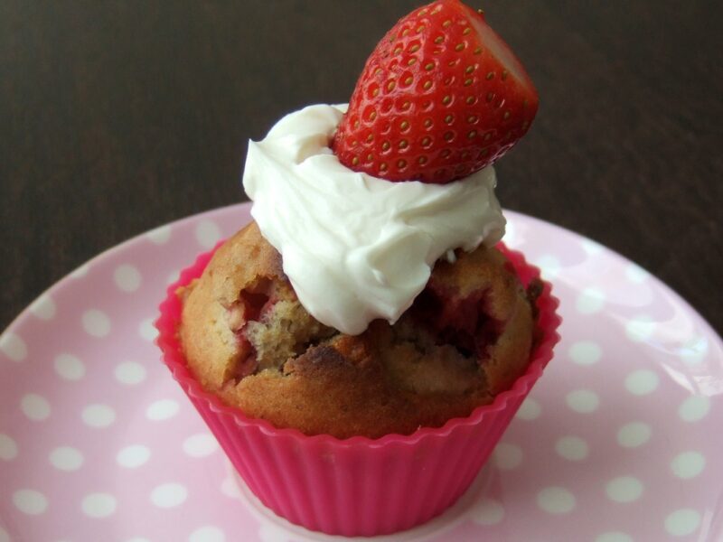 Strawberry muffins