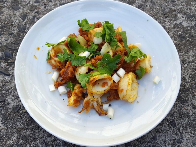 Curried Calamari