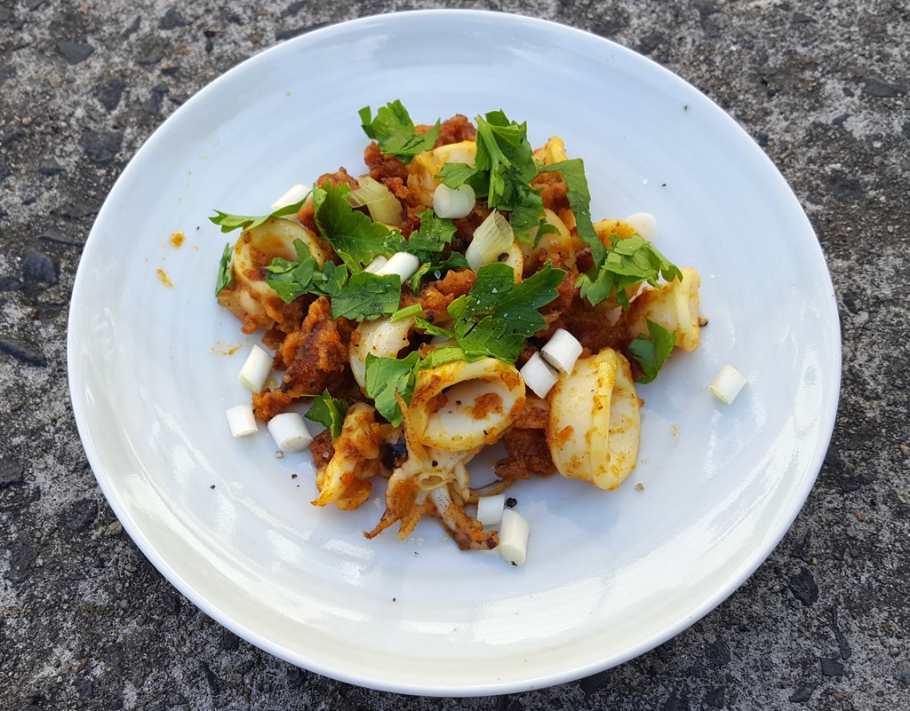 Curried Calamari