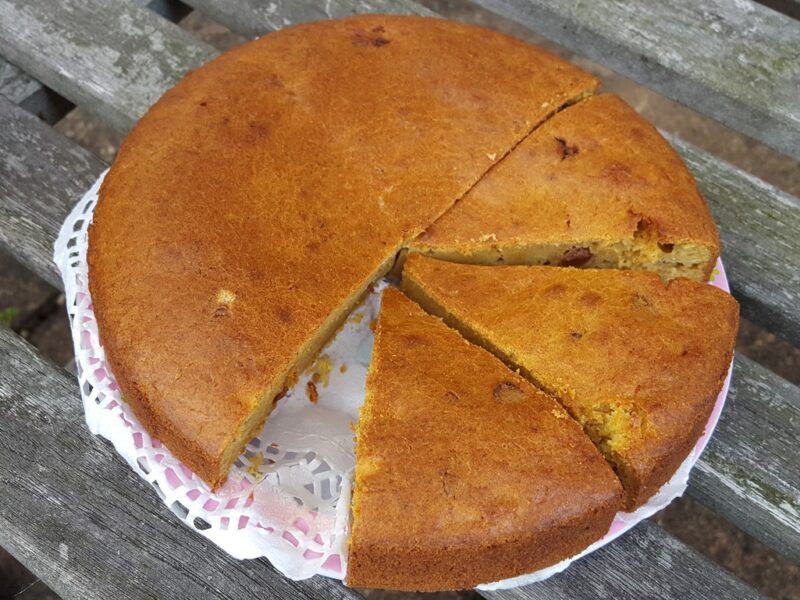 Gluten-free carrot and orange cake