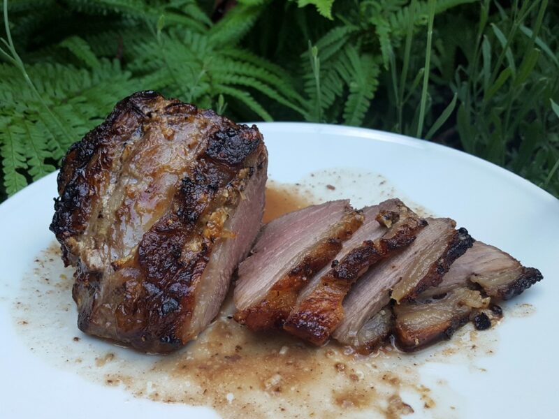 Roast Beef with Mustard Crust