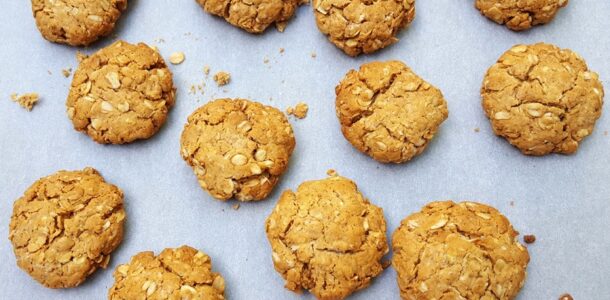Oat and ginger cookies  