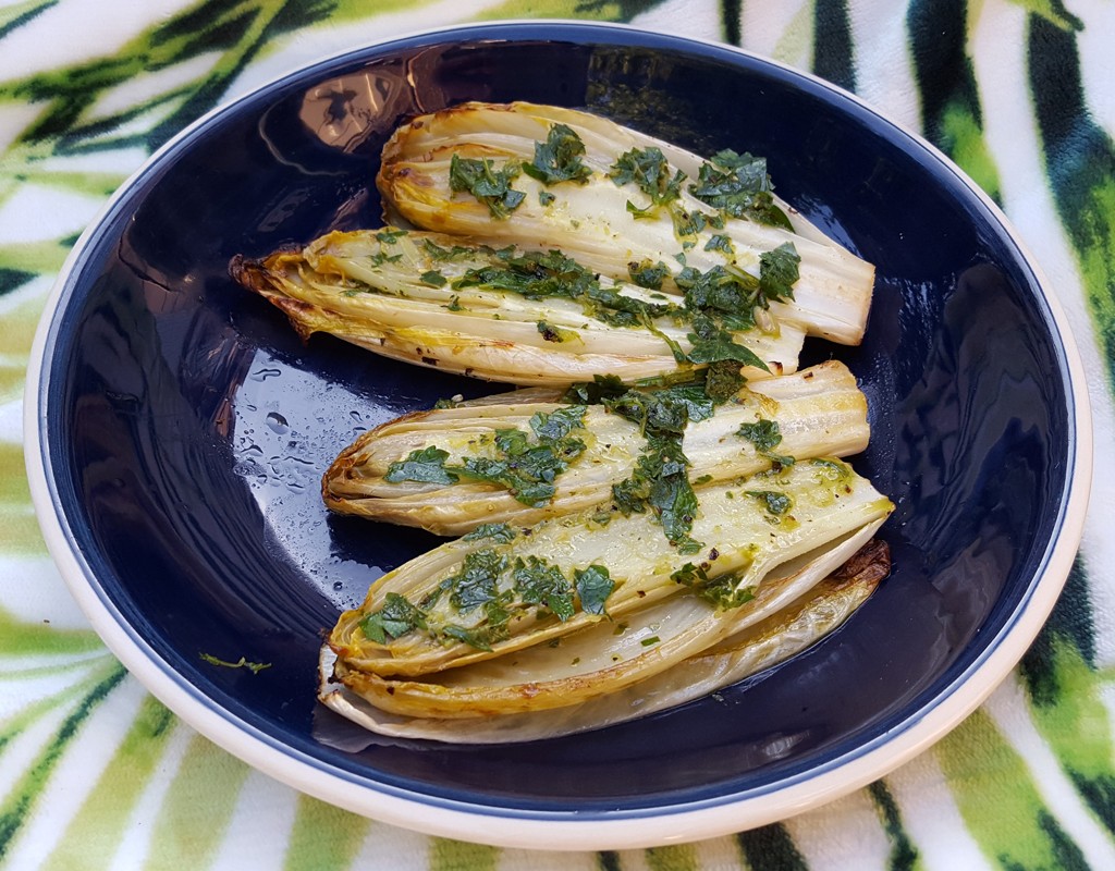 Zesty roast chicory