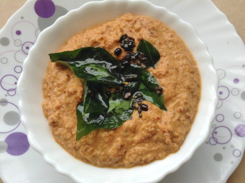 Peanut chutney