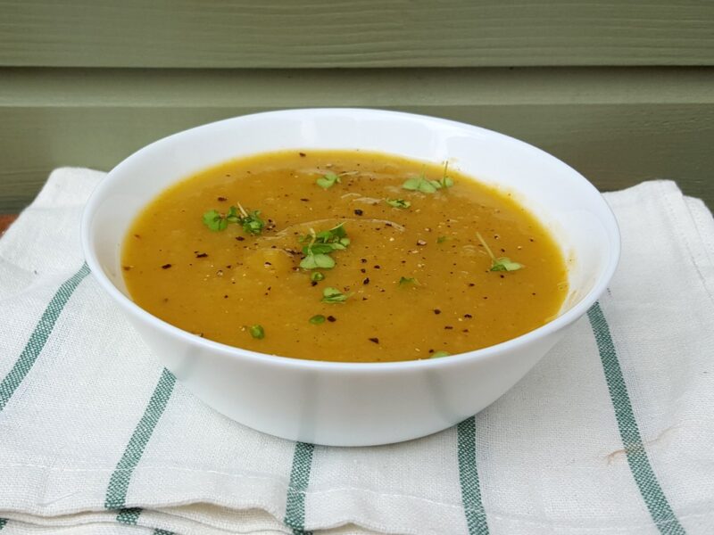 Broccoli, Leak and Celeriac Soup