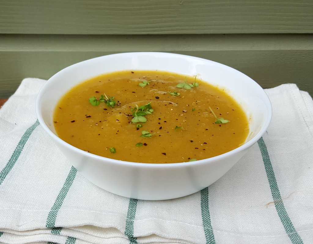 Broccoli, Leak and Celeriac Soup