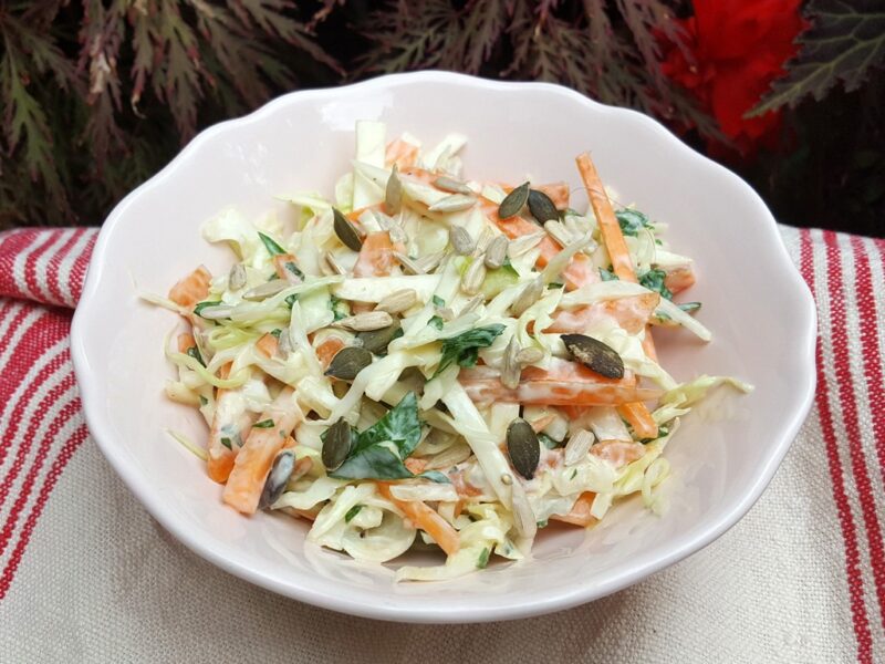 Celeriac coleslaw