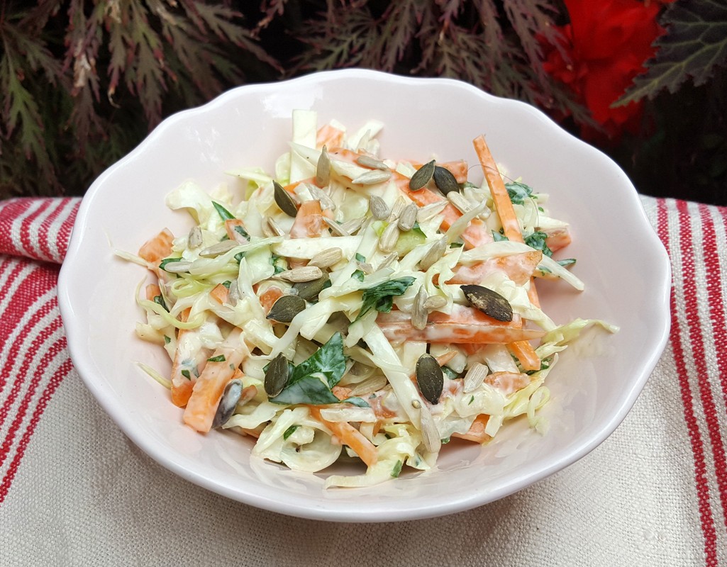 Celeriac coleslaw