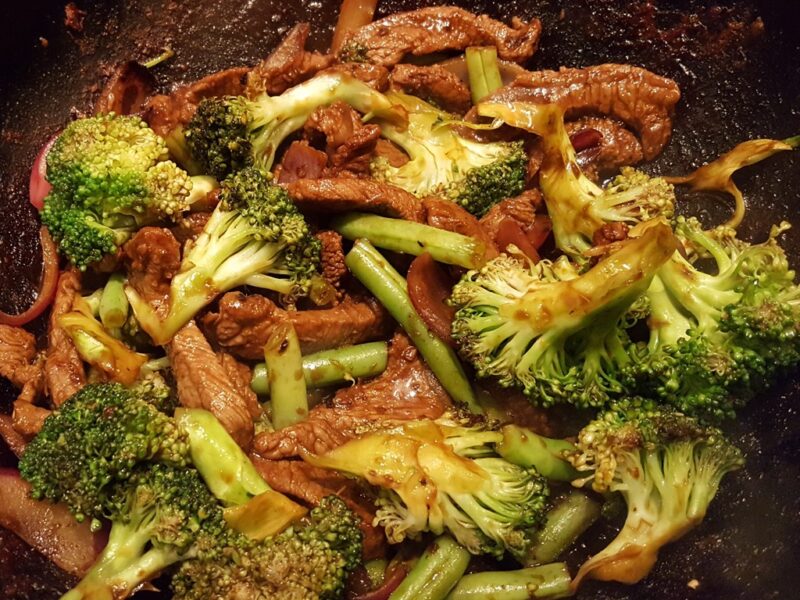 Beef, Bean and Broccoli Stir Fry