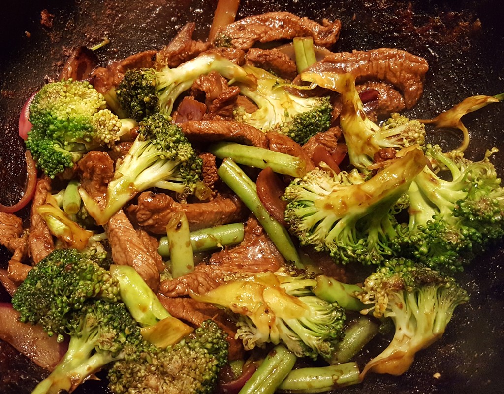 Beef, Bean and Broccoli Stir Fry