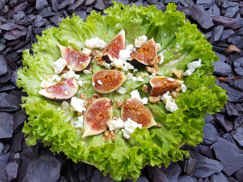 Fig and feta salad