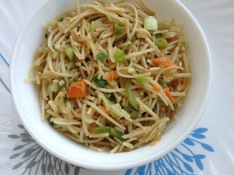 Vegetable noodles