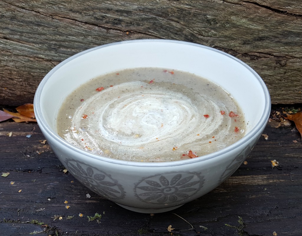 Celeriac and Mushroom Soup