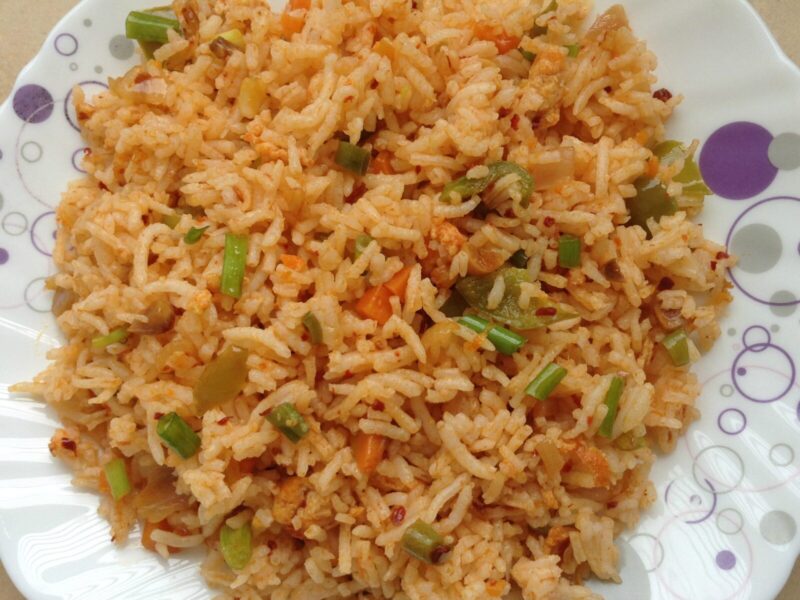 Schezwan fried rice