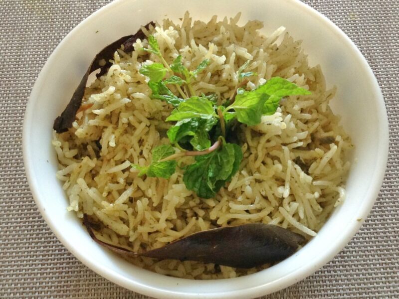 Mint pulao