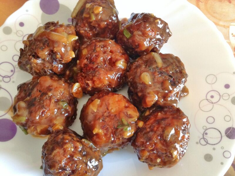 Mushroom Manchurian