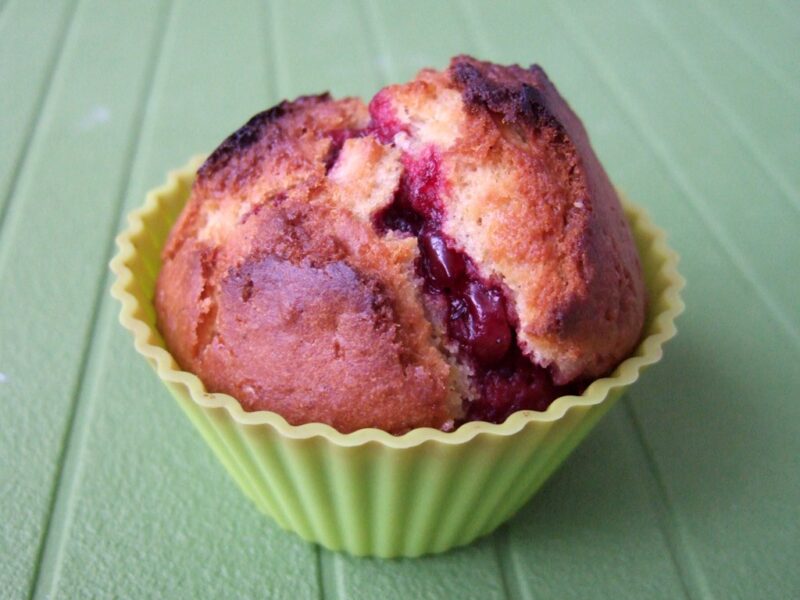 Cranberry and orange muffins