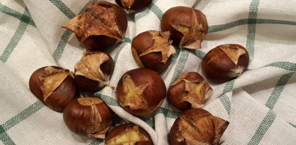 How to roast chestnuts