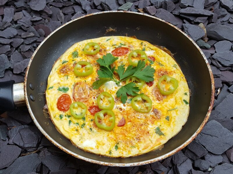 Hungarian-style omelette