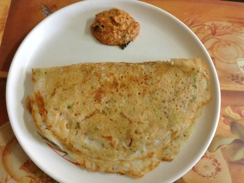 Instant rice flour dosa