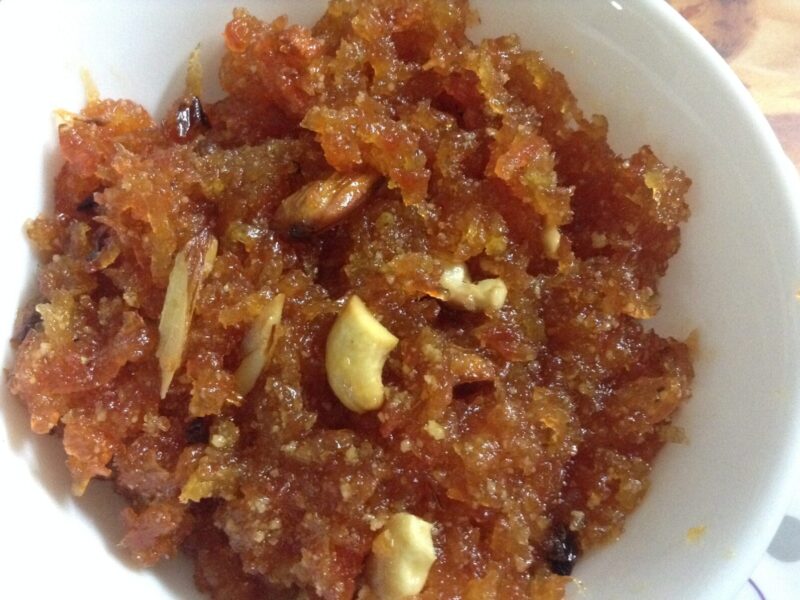 Carrot halwa