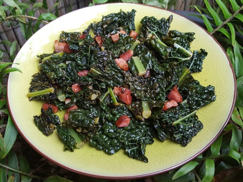 Cavolo nero with pancetta