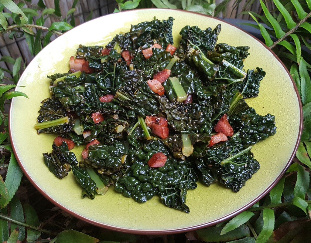 Cavolo nero with pancetta