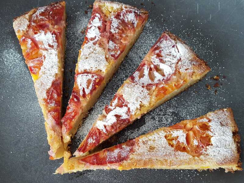 Gluten-free blood orange cake